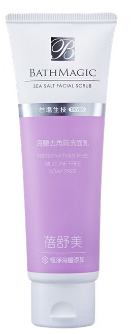 BATHMAGIC 蓓舒美 - 海鹽去角質洗面乳 （140g/條）, 140g, 1個