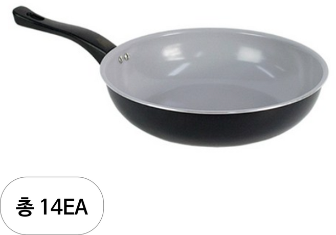 오스벨 세라믹 궁중팬, 28cm, 14개