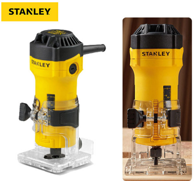 스탠리 입문용 전기트리머 유선 목공구 라우터 홈파기 루터기 목공용, 1개