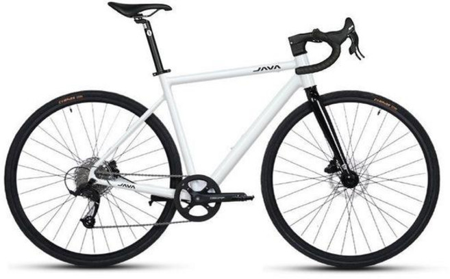 자바 벨로체SE J A 입문용 화이트 학생로드 로드자전거 164 171cm, 기타, 9단 핸들 워샤오바이 자체 설치, S[권장키 164 171cm]
