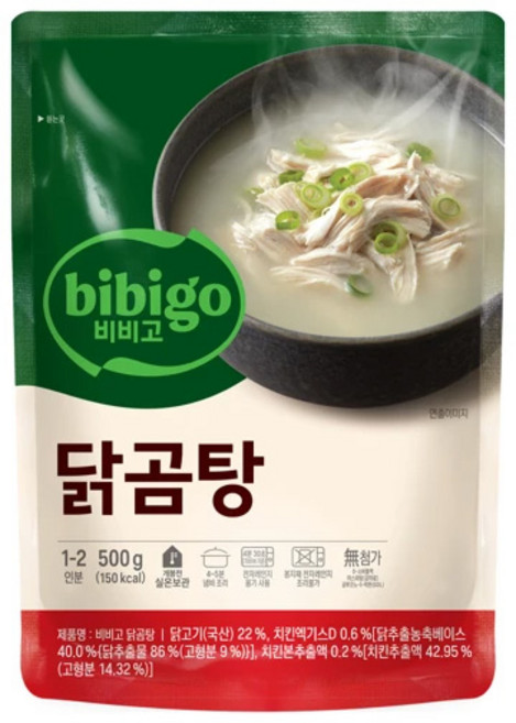비비고 닭곰탕, 500g, 1개