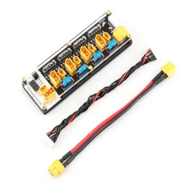 HGLRC Thor PRO 배터리 밸런서 충전기 보드 40A XT60 IMAX B6 ISDT Nano Reward6 Pro 용 2-6S, 01 HGLRC Thor PRO LIPO, 1개