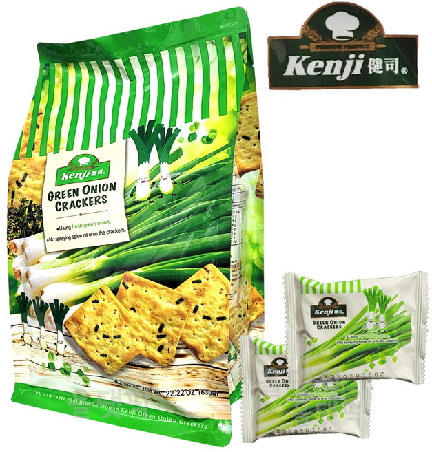 켄지 그린 어니언 파 크래커, 630g, 1개