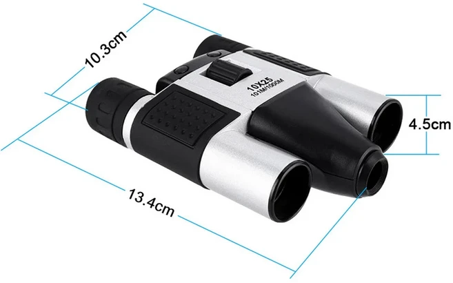 디지털 쌍안경 최대 10배 줌 녹화 기능이 있는 쌍안경 촬영 동영상 영상 녹화 쌍안경 카메라 경량 콤팩트 야외 야생 조류 관찰 스포츠 관람 콘서트 라이브용 일본어 사용설명서 첨부