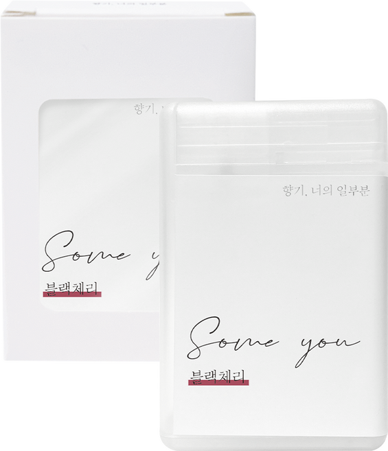 썸유 포켓 섬유향수 드레스퍼퓸, 블랙체리, 20ml, 1개