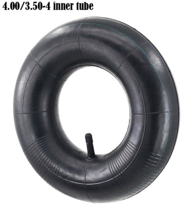 4.00/3.50-4 전기 스쿠터 세발 자전거 트롤리 수레 카트 휠 내부 튜브 두꺼운 고무 타이어, 01 4.00 3.50-4 1pcs