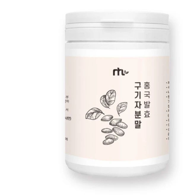 NTL홍국발효구기자분말90g 국산구기자 플란타김치유산균 홍국쌀, 1개 - 쿠팡