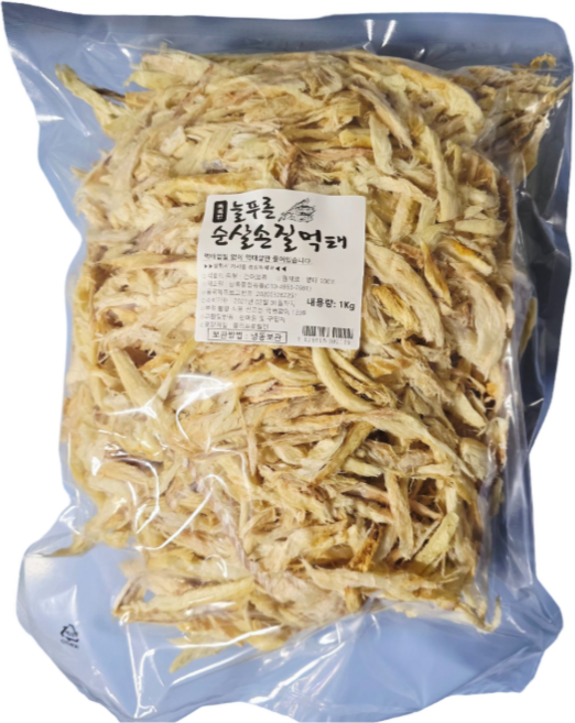 늘푸른 순살 손질 먹태채 1kg 손질먹태, 1개