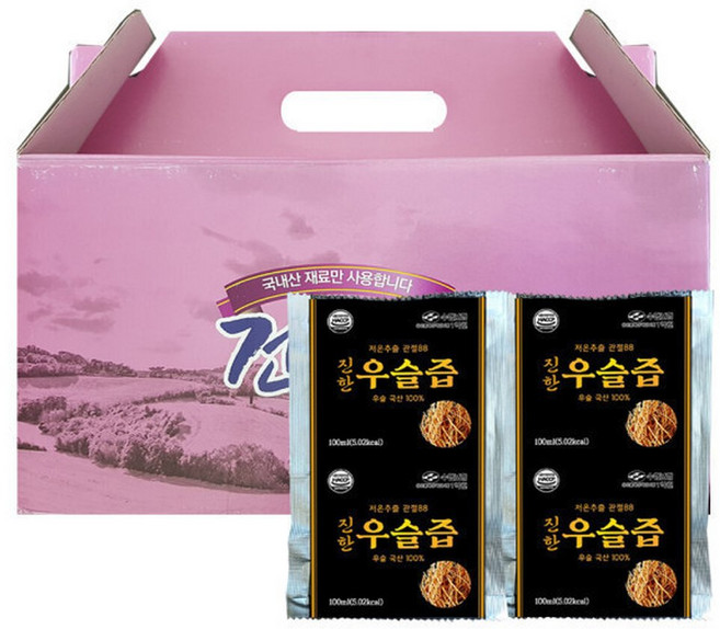 함평 우슬즙 유기농 우슬 우슬즙100ml 50개입 1개, 100ml, 50개