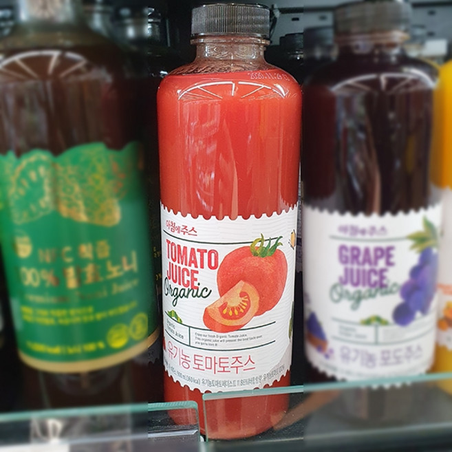 서울우유 아침에 주스 유기농 토마토, 900ml, 1개