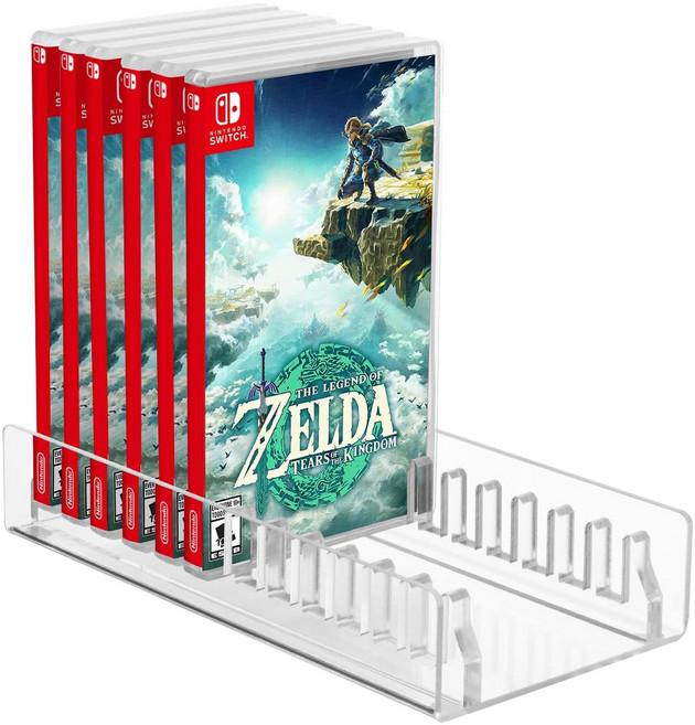 배럴즈 닌텐도 스위치 타이틀 홀더 스탠드 게임팩 거치대, 1개