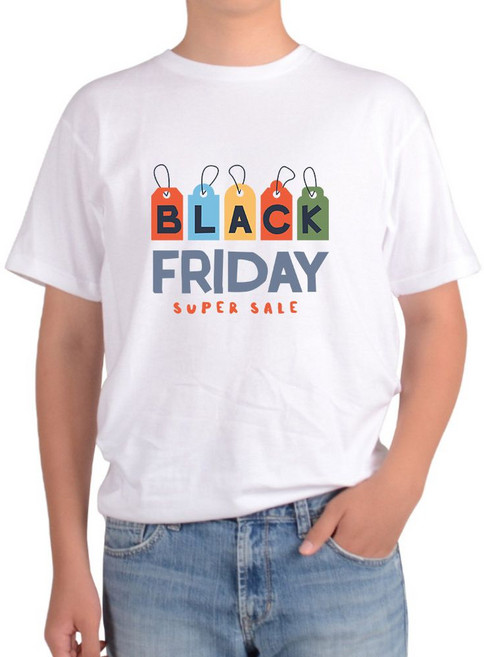 반팔티 블랙프라이데이 BCK FRIDAY AA 가족티 남녀공용(1131EA)