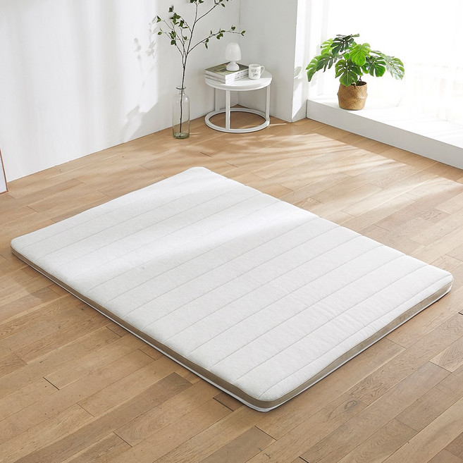 폼폼팩토리 국내제조 포근 탄탄한 사계절 돌침대용 보료 바닥매트 요 푹슬립 토퍼