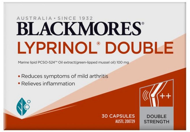 호주 블랙모어스 리프리놀 더블 초록입홍합오일 30캡슐, 30정, 1개