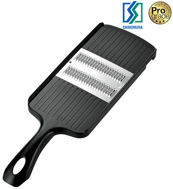 일본 시모무라 프로그레이드 PG-619 양날 손잡이 채칼 1.3mm (홀더 미포함), 1개, 블랙