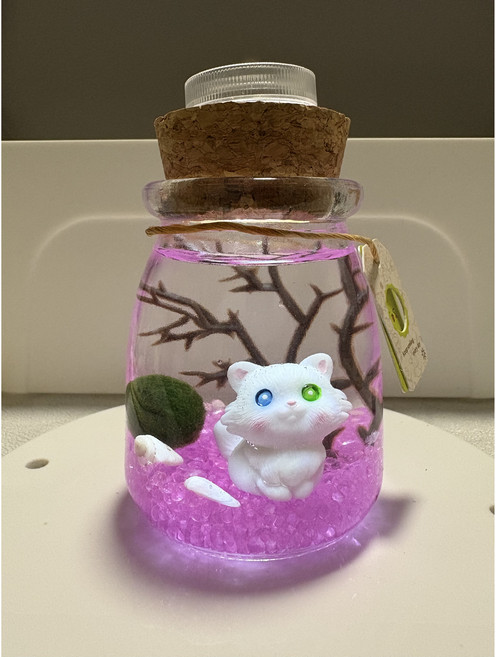 喜藻樂 DIY 療癒景觀生態瓶 - 長頸鹿與象, 1個