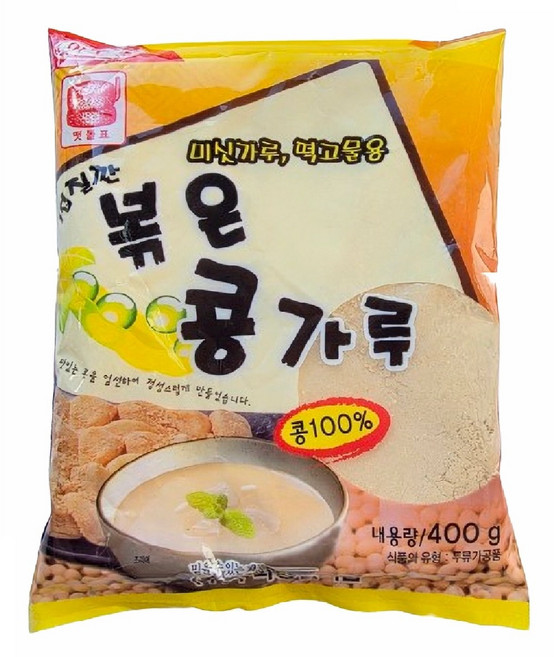 명식품본사 볶은콩가루 가정용 업소용 식당식자재 도매가, 10개, 400g