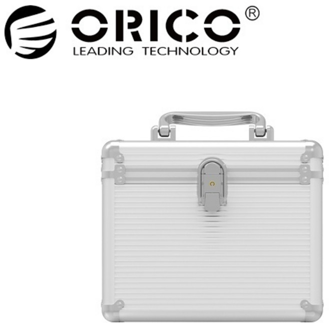 오리코 5베이 3.5인치 알루미늄 하드 보관함 10칸용, 1개