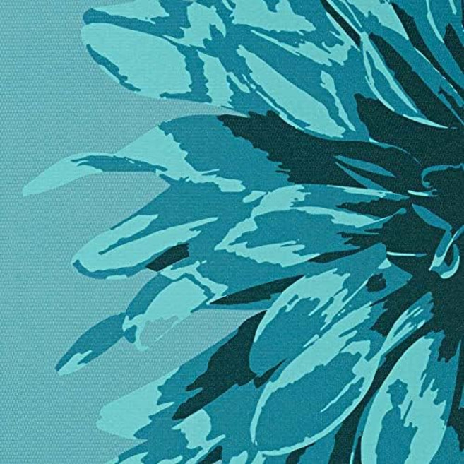 가이암 프린트 요가 매트 미끄럼 방지 운동 및 모든 유형의 필라테스 바닥 운동을 위한 피트니스, Vibrant Flourish