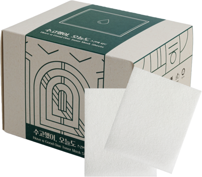 국내생산 수고했어 오늘도 스킨팩 시트 500매 (500매 x 1박스) 대용량 보풀없는 스킨팩화장솜, 1개, 500매입