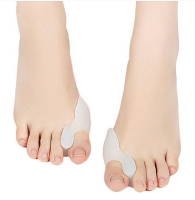 맘에들다 발가락교정기 실리콘 무지외반증및 엄지건막류 보호 엄지발가락 휨 보정 2P, 2세트