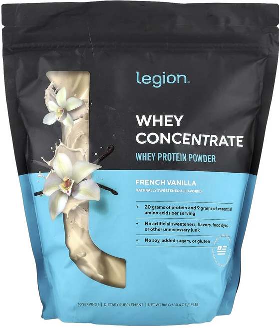 매우편하고 Legion Athletics 유청 농축물 유청 단백질 파우더 프렌치 바닐라 861g(1.9lbs) 끝내주게잘나가는상품, LegionAthletics유청농축물유청단백질파우더프렌, 861g, 1개 - 쿠팡