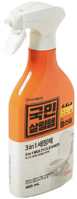 홈스타 3in1 세정제 455 ml, 455ml, 1개