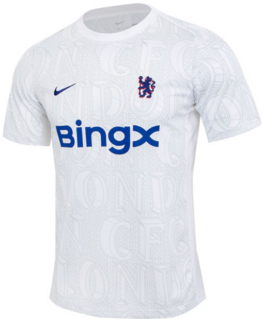 나이키 첼시 드라이 아카데미 프로 프리매치 K 탑 S/S HJ7139-101 클럽저지