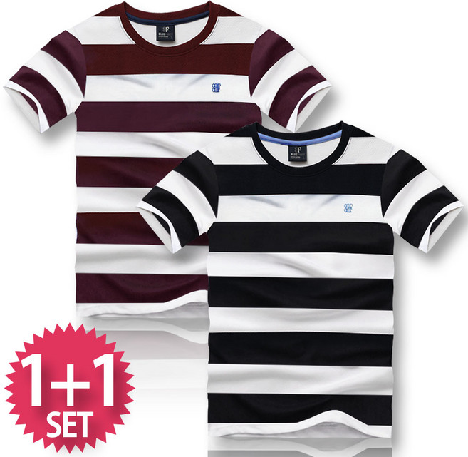 블루포스 뷰리타 반팔티 1+1 세트 [2장 묶음] 티셔츠 [국내생산]