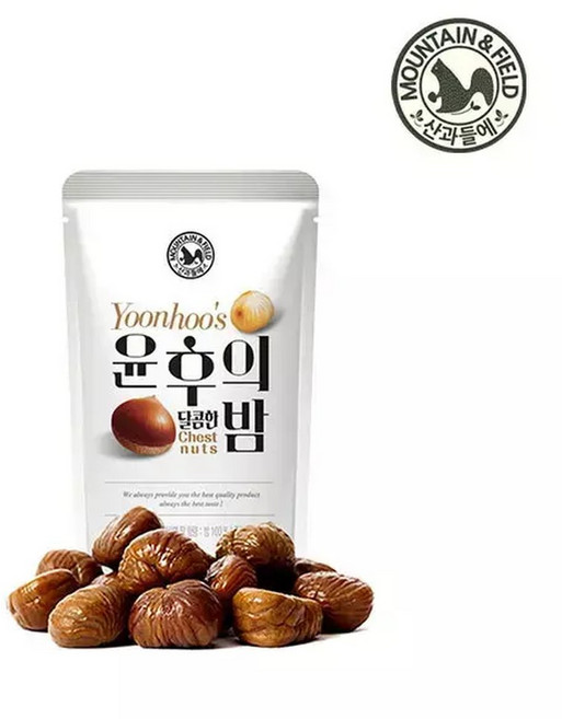 윤후의달밤 50gx20봉 /알밤 단밤 밤, 20개, 50g