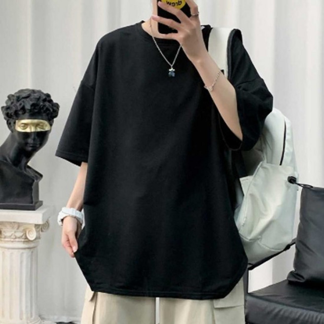 학생 수련회 단체 반팔티 무지 베이직 데일리 티셔츠 남자 여자 커플룩 레이어드룩 20대
