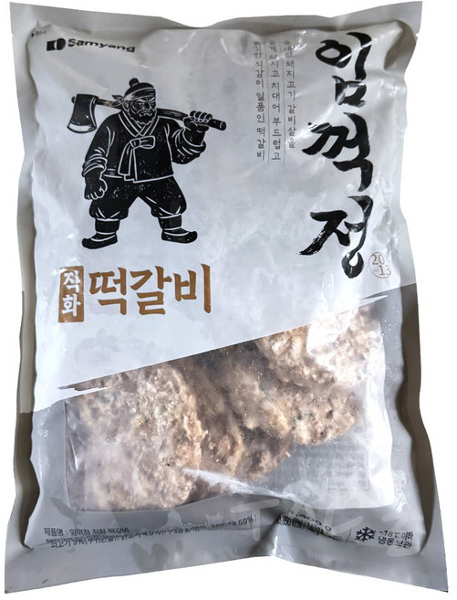 삼양 신임꺽정 납작떡갈비, 1.4kg, 1개