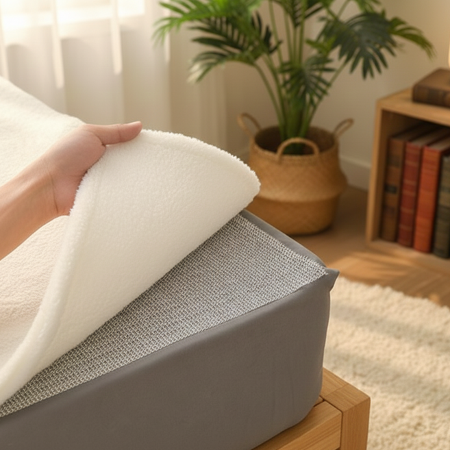 엠리브 매쉬 미끄럼 방지 패드 논슬립매트 대형, 1개, 아이보리