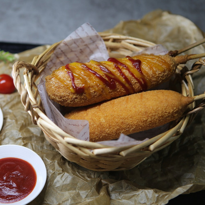 핫츄 빅사이즈 옛날 핫도그 휴게소 135g, 5개