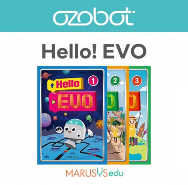 [오조봇] 헬로 이보 교재 1~3권, 1개