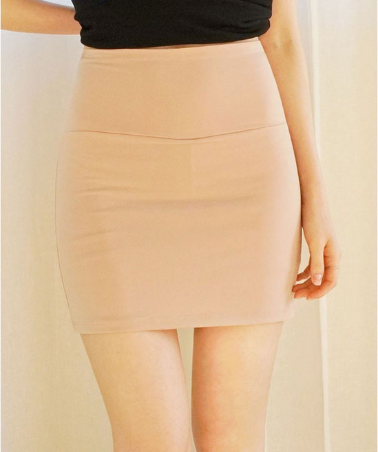 Y존 커버 하이웨스트 속치마바지