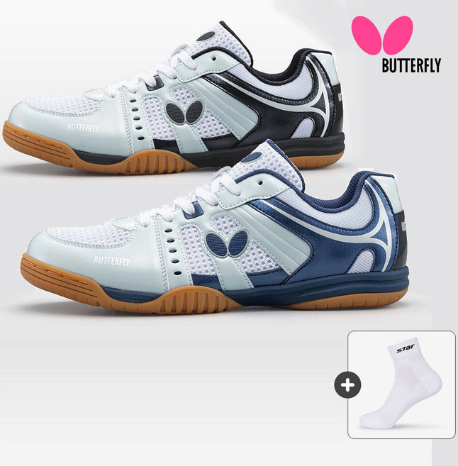 사은품양말 무료증정 버터플라이 탁구화 레조라인 유니제스 선수용 탁구신발 실내운동화