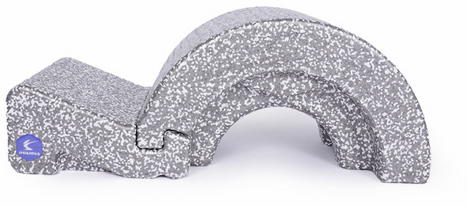 아이워너 EPP 스파인코렉터 실버 스트레칭 근육강화 분리결합보관형 경량 미끄럼방지, 단품, 1개