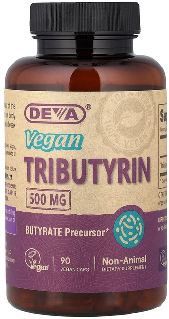 데바 비건 트리부티린 500mg 비건 캡슐 90정, 1개 - 쿠팡