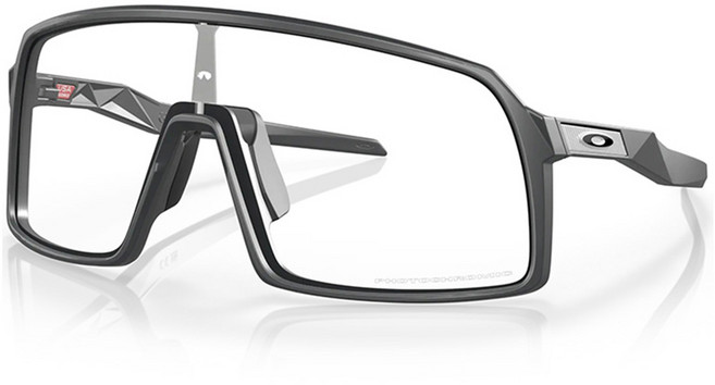 OAKLEY 男女通用 Sutro 運動戶外太陽眼鏡 9406A, 霧面碳纖維 + 黑色鍍銥變色