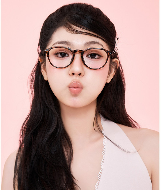 리끌로우 X.YOUNG 5컬러 데일리 메탈 뿔테 긱시크 트렌디 남여공용 패션안경