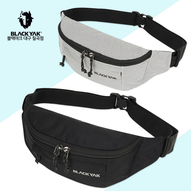 블랙야크 허리색 스피드 힙색 물병 보틀 소지품 핸드폰 보관 다용도 소형 보조가방 벨트 쌕, FREE, 블랙, 1개