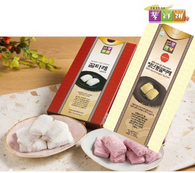 [14시결제 당출] 무료배송! 인사동 꿀타래! 파격가8종 / 여름철 아이스박스 선물포장 / 인사동명물 16384가닥의 신비스런 감칠맛 / 본사직송, 140g, 3분류