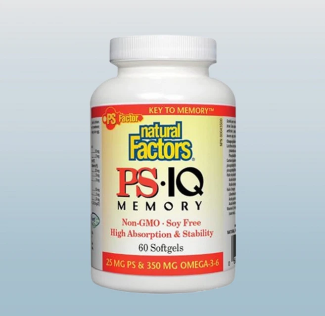 내추럴팩터스 포스파티딜세린 PS 오메가3 IQ 메모리 60정, 1개 - 쿠팡