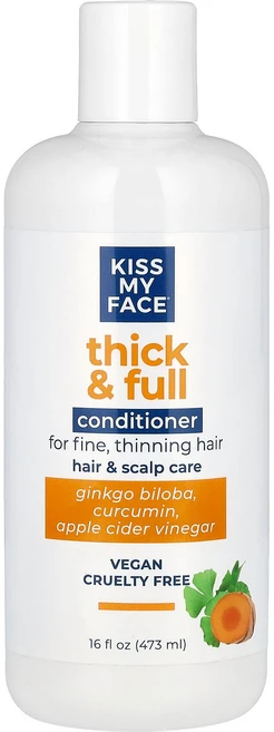 Kiss My Face 씨크 & 풀 컨디셔너 가늘고 가는 모발용 473ml(16fl oz) Face (키스 마이 페이스), 1개, 473ml - 쿠팡
