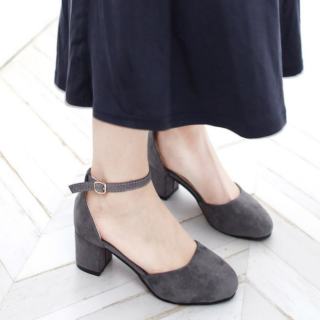 슈즈앤 메리제인 미들 힐 sn333