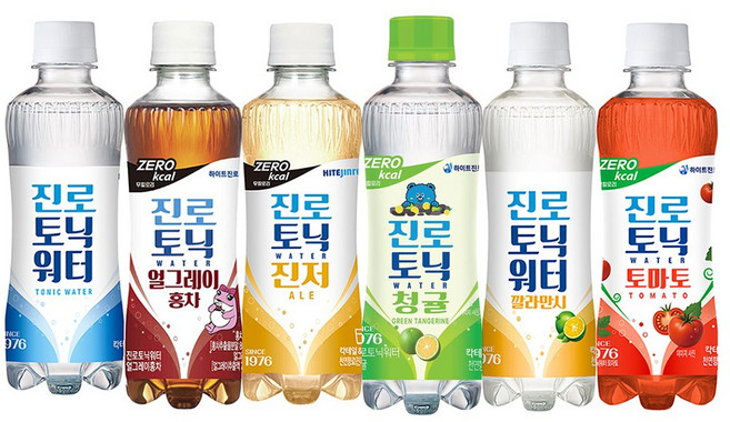 이젠서진 하이트진로 토닉워터 300ml 6종혼합 24개 오리지널+홍차+진저+청귤+깔라만시+토마토