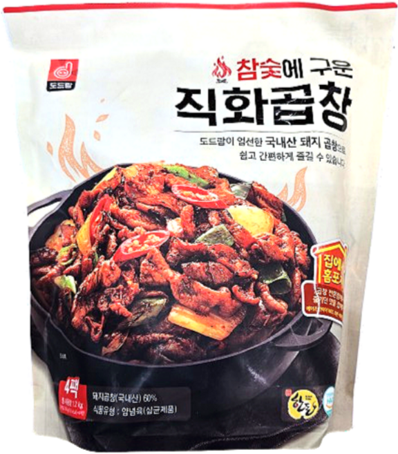 도드람 참숯에 구운 직화 곱창, 300g, 4개