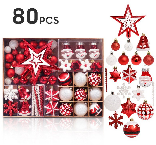 코스키 크리스마스 고급 트리장식 오너먼트, 1세트, B옵션