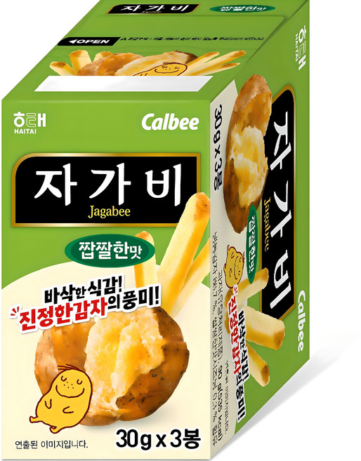 자가비 짭짤한 맛 3p, 90g, 1개